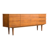 60s walnut sideboard, restored, 200cm