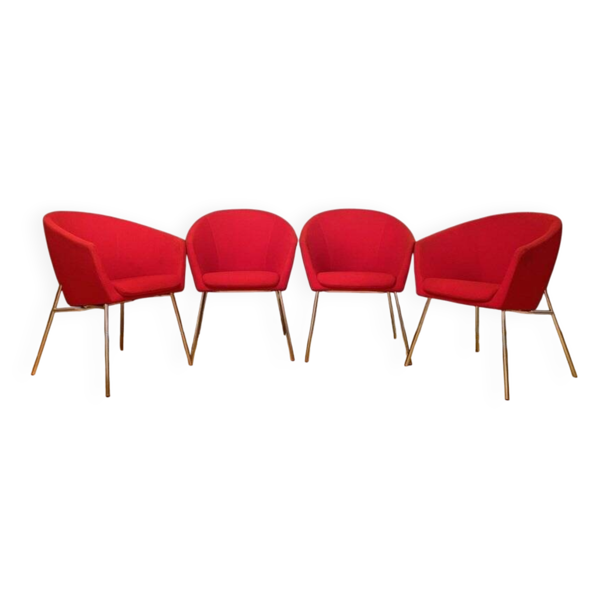 Megan club armchairs by René Holten for Artifort, the Netherlands, 2005, set of 4