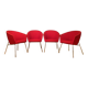 Megan club armchairs by René Holten for Artifort, the Netherlands, 2005, set of 4