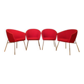 Fauteuils club Megan par René Holten pour Artifort, Pays-Bas, 2005, ensemble de 4