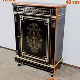 Meuble d’appui en poirier noirci, époque Napoléon III, milieu XIXème
