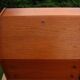 Secretaire with a key from the 1960s / 70s, Denmark, teak wood