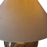 Handmade Asian style lamp in ceramic