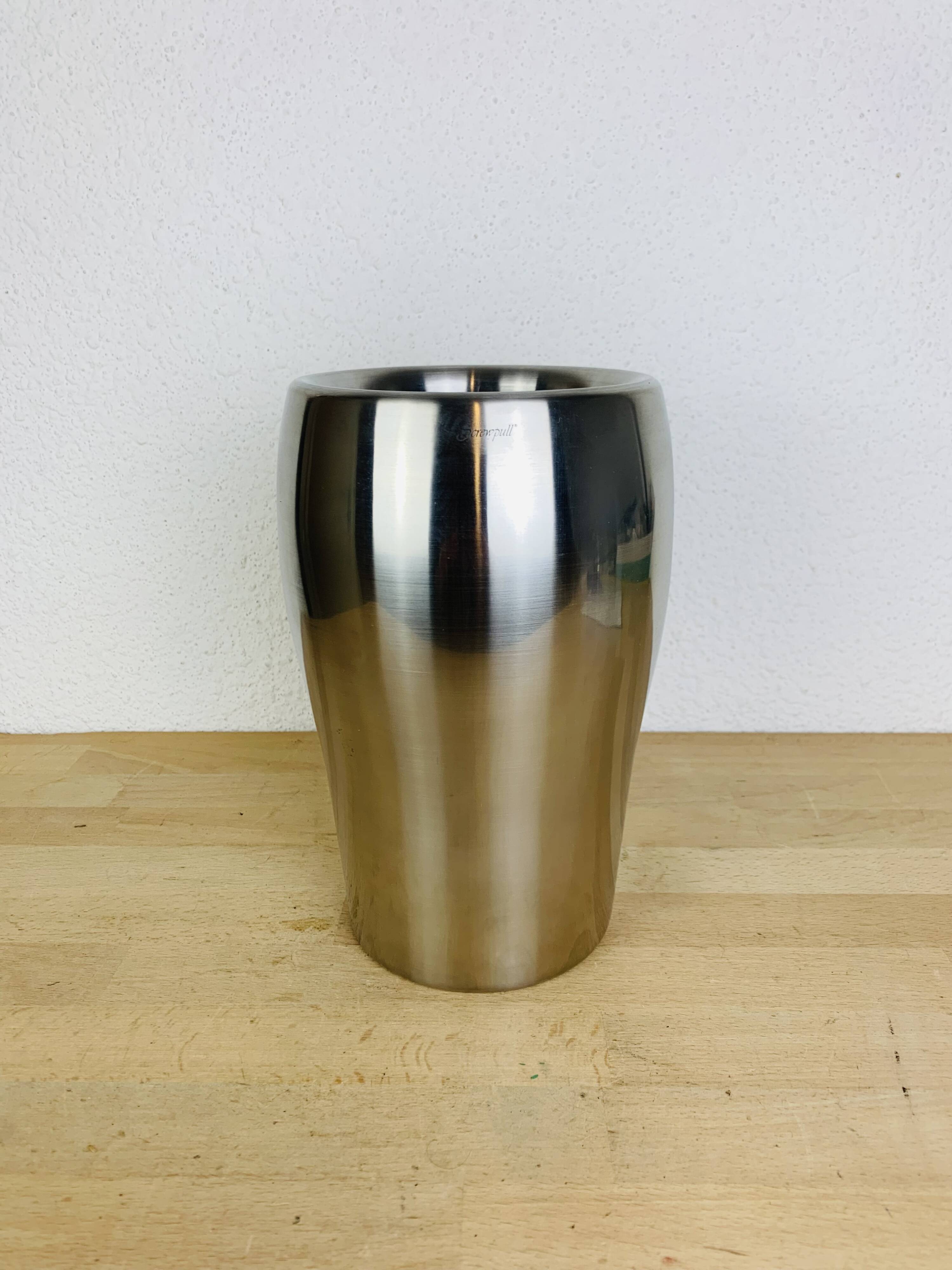 Screwpull design stainless steel wine bucket