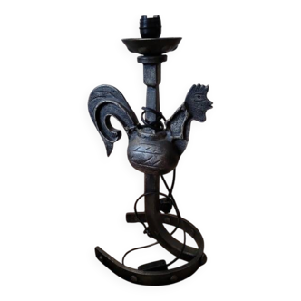 Rooster Lamp by Jean Touret