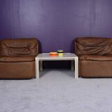 2 Modular fireside chairs by Friedrich Hill for the Walter Knoll collection 1970