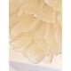 Contemporary Modern Sanded Champagne "Rondini" Murano Chandelier by Simoeng