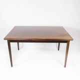 Dining table with extensions in rosewood of Danish design, 1960s