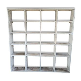 Wooden workshop locker