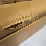 Large modular corner sofa De Sede DS-76, 6 vintage leather modules