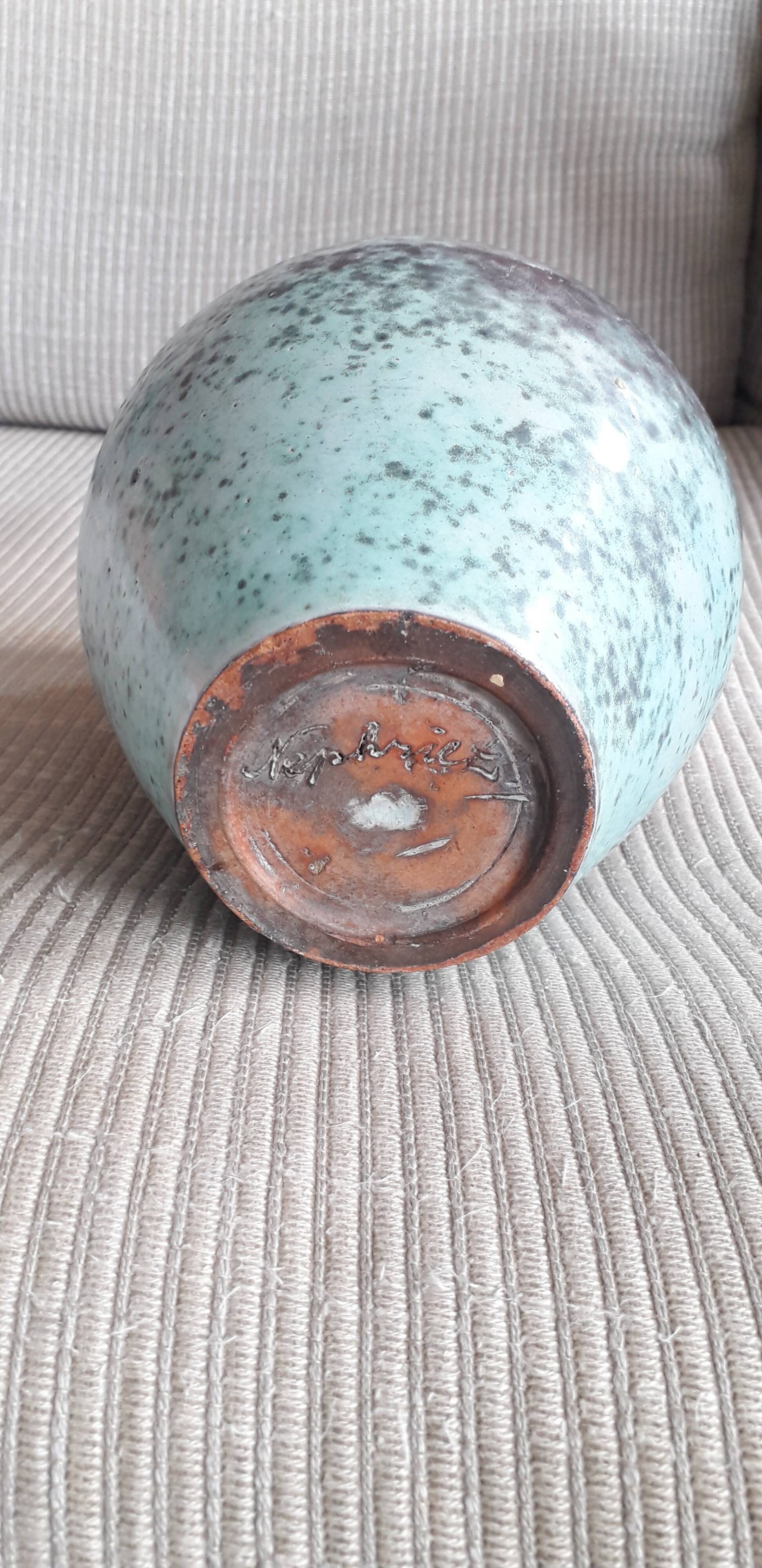 Vintage vase signed