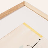 The birch, aquarelle on paper, 53 x 65 cm