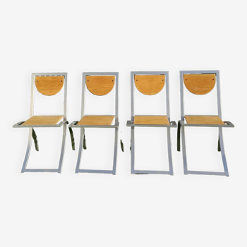 Four “Sinus” chairs