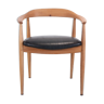 Chaise design danoise par Illum Wikkelso pour Niels Eilersen