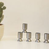 X6 stainless steel liqueur glasses