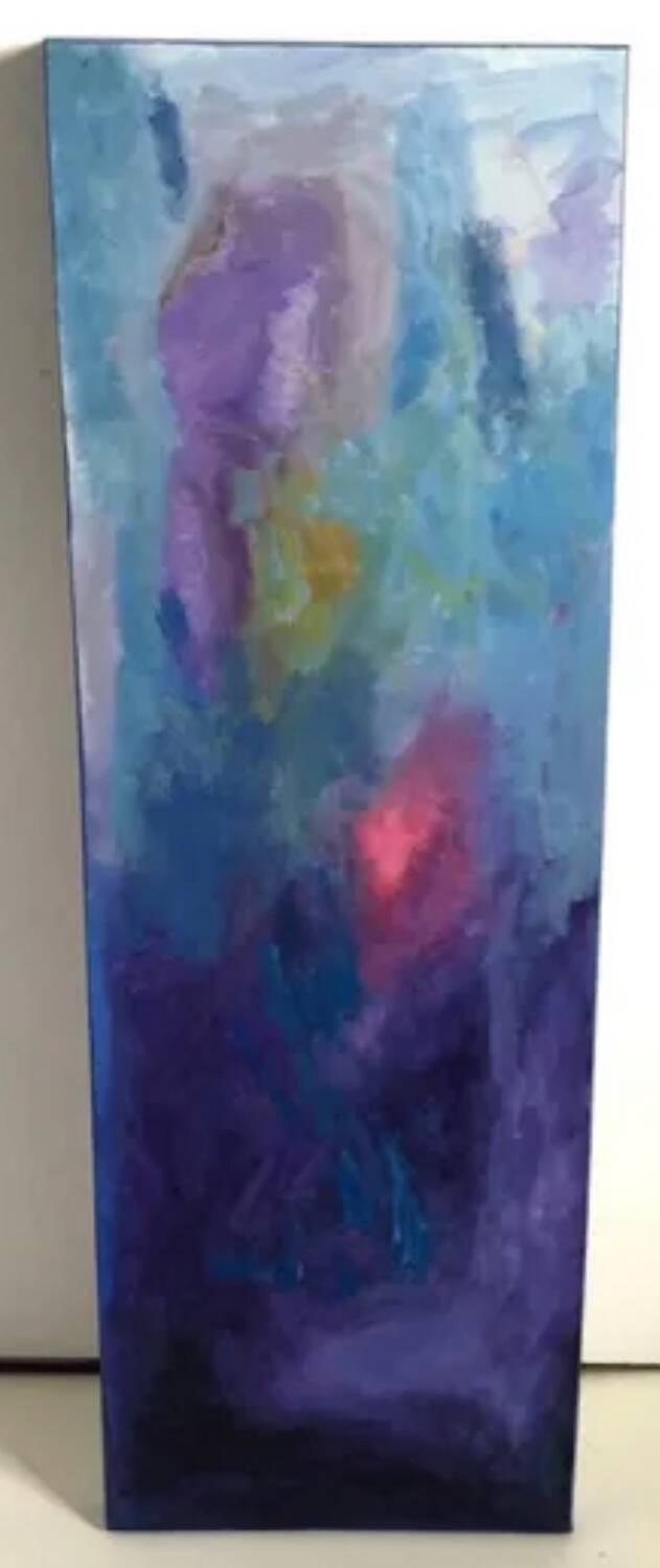 Abstract Blue Table