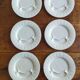 6 artichoke plates in Pillivuyt porcelain