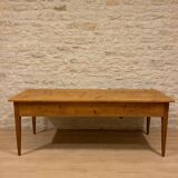 Antique solid wood table – chic country farmhouse style