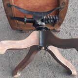 Old pivoting administrative office chair early xxeme