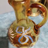 Old enamelled pitcher