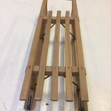 Vintage sled davos in solid beech  60/70