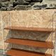 Metal wall shelf