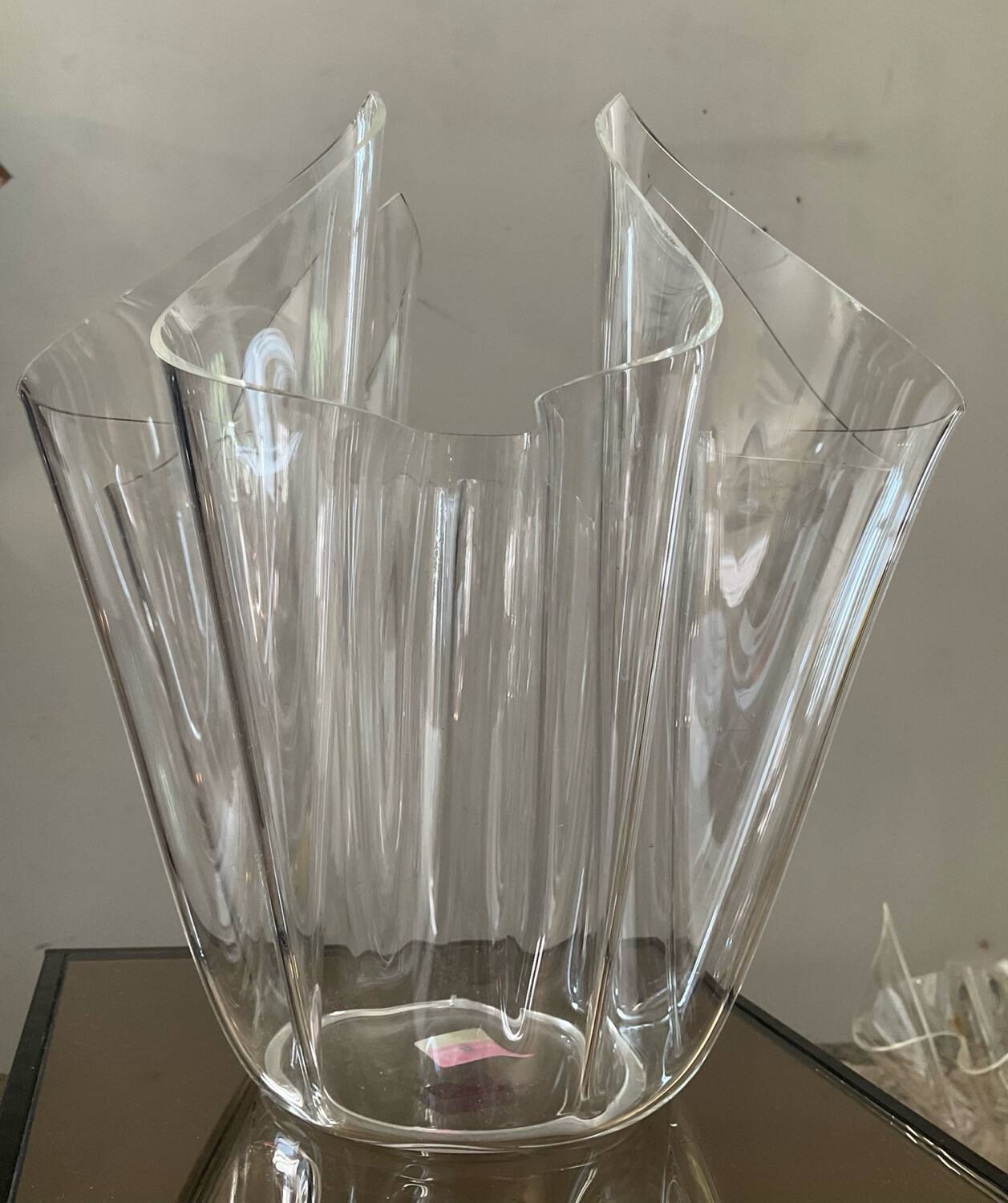 Trio of Röhm handkerchief vases from the 70s and 80s