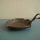 antique brutalist wrought iron ashtray, vintage decor