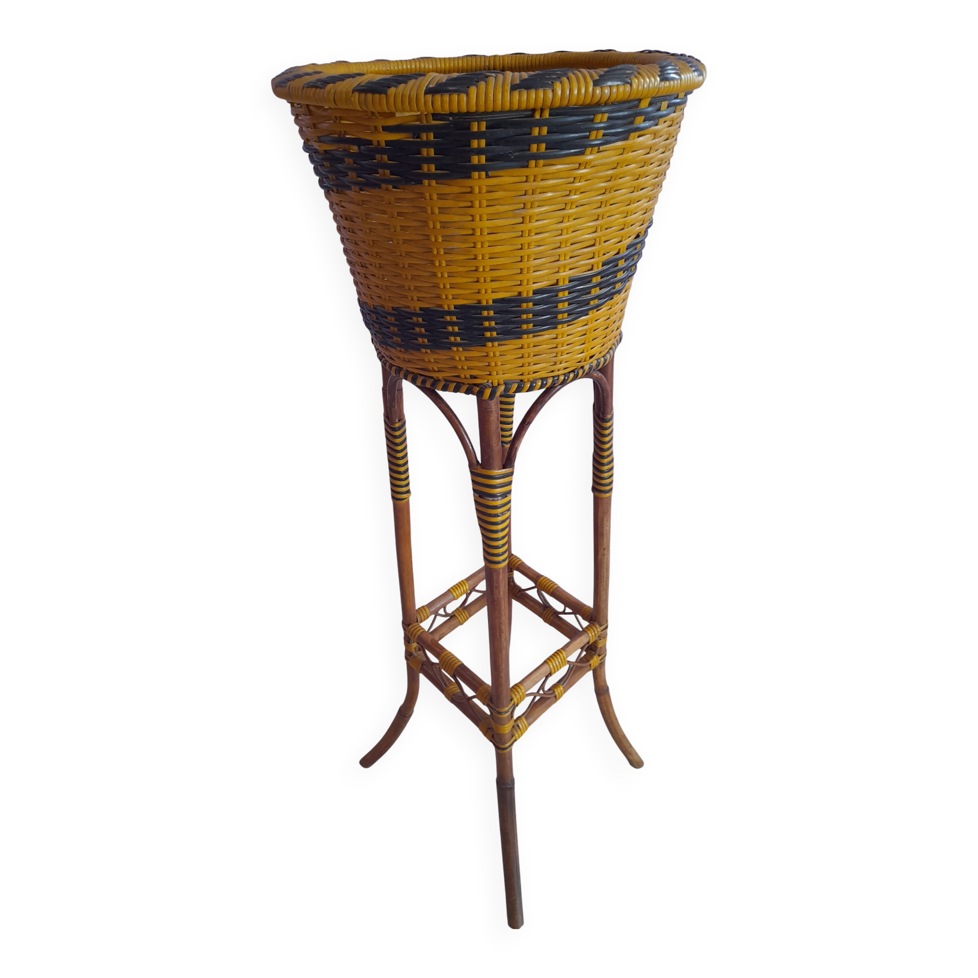 Vintage pedestal planter