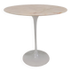 Table d’appoint ovale en marbre par Eero Saarinen pour Knoll