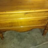 Solid cherry bar coffee table
