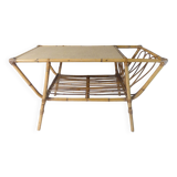 rattan coffee table