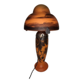 Lampe en verre- art nouveau