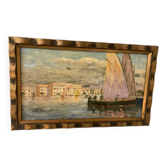 Peinture sur panneau