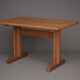 Table de cuisine en pin massif, années 1970