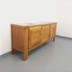 Vintage Maison Regain sideboard in solid elm from the 70s