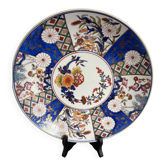 Grand plat ancien en porcelaine Imari