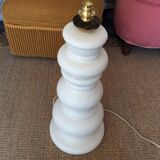 Reconstituted stone lamp stand