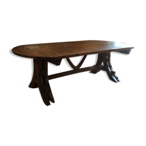 Table rustique en chêne