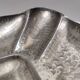 Vintage Rectangular Embossed Silver Plated Tray / Centerpiece by Olri, Italy