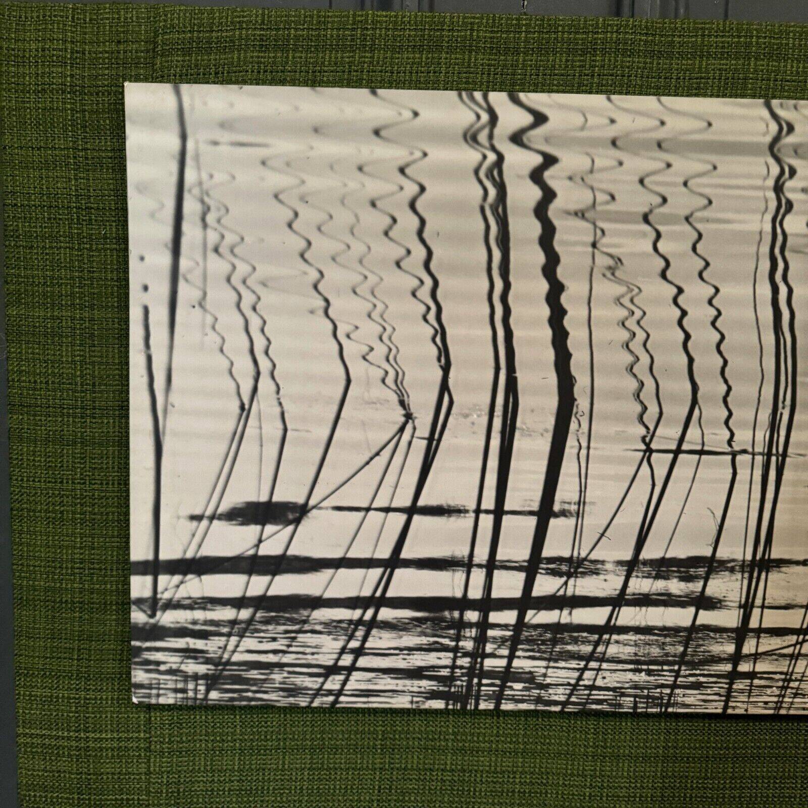 1960 modernist photo mounted on a wooden panel