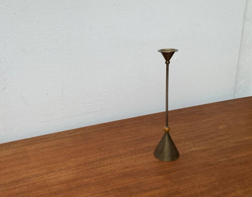 Vintage Italian postmodern metal chandelier, 1980s.