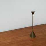 Vintage Italian postmodern metal chandelier, 1980s.