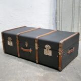Vintage suitcase storage trunk