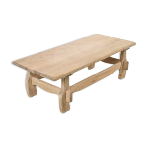 Table basse en bois brut