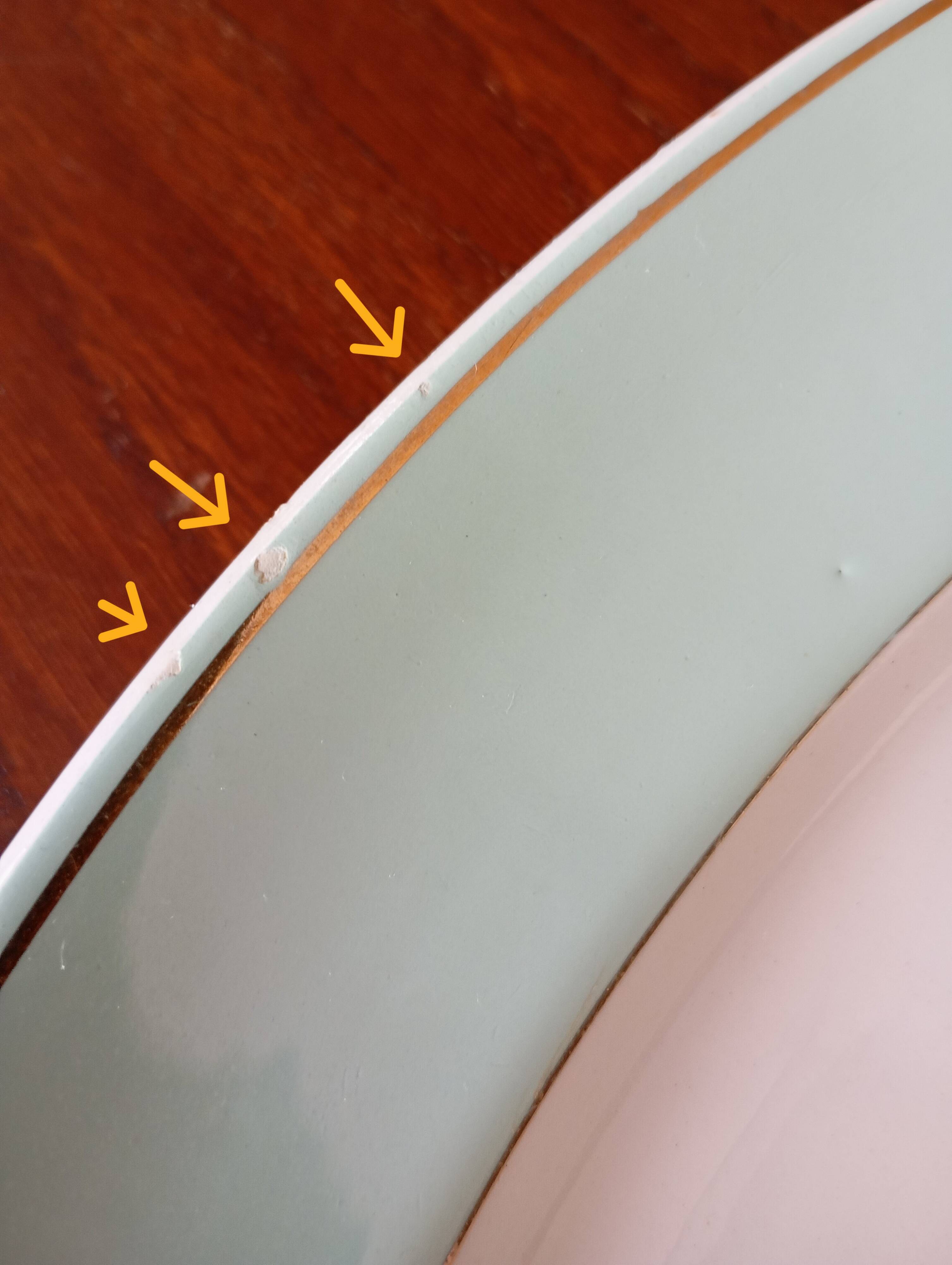 Oval dish and serving bowls "Meudon" K&G Lunéville