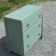 Commode en bois peint, années 50