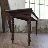 Antique farm table