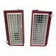 Pair of metal wall lights IKEA type V204 red