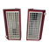 Pair of metal wall lights IKEA type V204 red